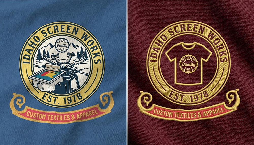 Which Method Works Better For A Complex Logo